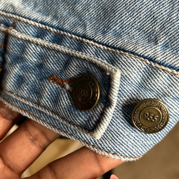 Vintage 90s Men's 955 Originals Denim Jacket Jean Jacket Size Medium - Picture 11 of 13